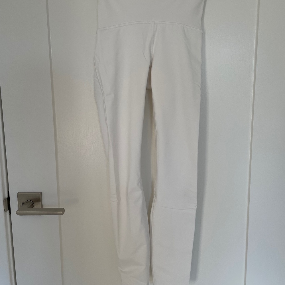 lululemon Train Times White Leggings